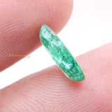 Genuine Emerald Oval Shaped Faceted Gemstone 11X7mm Healing Loose Gemstone For Making Jewelry