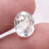 High Quality Yellow Sapphire Oval Shaped Faceted Gemstone 11X8mm Healing Loose Gemstone For Making Jewelry