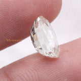 High Quality Yellow Sapphire Oval Shaped Faceted Gemstone 11X8mm Healing Loose Gemstone For Making Jewelry