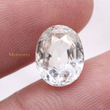 High Quality Yellow Sapphire Oval Shaped Faceted Gemstone 7X7mm Healing Loose Gemstone For Making Jewelry