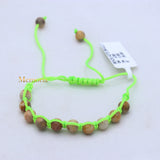 Natural Agate Gemstone Thread Bracelet