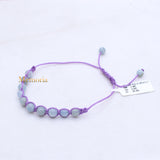 Natural Aquamarine Gemstone Thread Bracelet