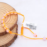 Natural Rose Quartz Gemstone Thread Bracelet