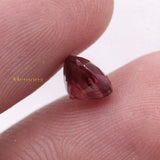 Natural Ruby Cushion Shaped Faceted Gemstone 7X7mm Healing Loose Gemstone For Making Jewelry