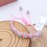 Natural Aquamarine Gemstone Thread Bracelet