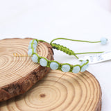 Natural Aquamarine Gemstone Thread Bracelet