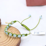 Natural Aquamarine Gemstone Thread Bracelet