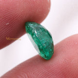 Natural Emerald Oval Faceted Cut Loose Gemstone 11X8mm Healing Gemstone For Making Jewelry