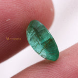 High Quality Natural Emerald Oval Faceted Cut Loose Gemstone 10X8mm Healing Gemstone For Making Jewelry