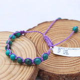 Natural Turquoise Gemstone Thread Bracelet