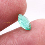 Natural Emerald Marquise Faceted Cut Gemstone 8X4mm Healing Loose Gemstone For Making Jewelry