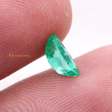 Natural Emerald Marquise Faceted Cut Gemstone 8X4mm Healing Loose Gemstone For Making Jewelry