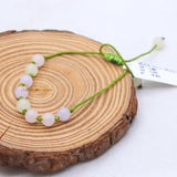 Natural Rose Quartz Gemstone Thread Bracelet