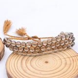 Natural Smoky Quartz Gemstone Thread Bracelet