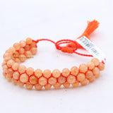 Natural Sunstone Gemstone Thread Bracelet