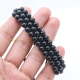 Natural Black Onyx Gemstone Thread Bracelet