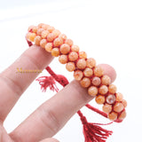 Natural Sunstone Gemstone Thread Bracelet