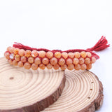 Natural Sunstone Gemstone Thread Bracelet