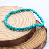 Natural Turquoise Gemstone Stretchable Bracelet