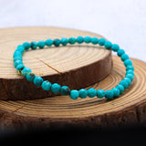 Natural Turquoise Gemstone Stretchable Bracelet