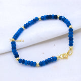 Blue Gemstone 925 Sterling Silver Bracelet