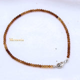 Natural Citrine Gemstone 925 Silver Bracelet