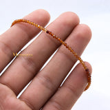 Natural Citrine Gemstone 925 Silver Bracelet