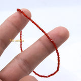 Natural Carnelian Gemstone 925 Silver Bracelet