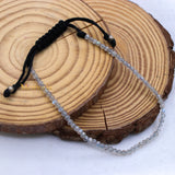 Natural Labradorite Gemstone Thread Bracelet