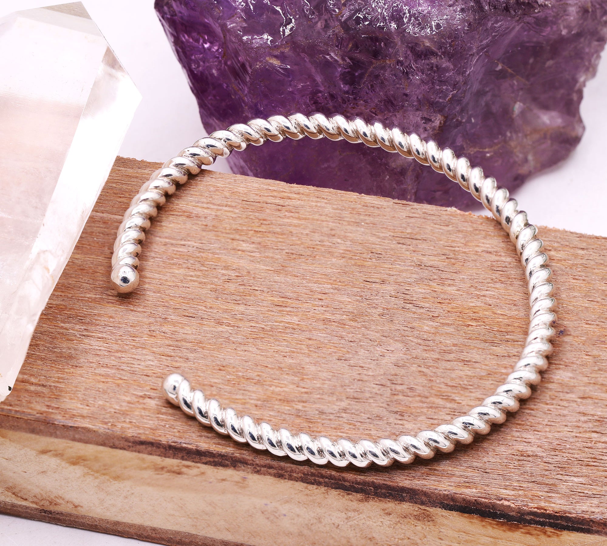 925 Sterling Silver Twisted Bracelets