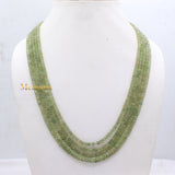 Buy Certified Natural Emerald Round Faceted Gemstone Beads Strand Thread Necklace