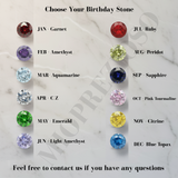 Ruby Sterling Silver Ring Natural Pink Gemstone Solitaire